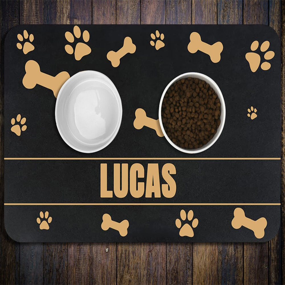 Personalized Dog & Cat Food Mat