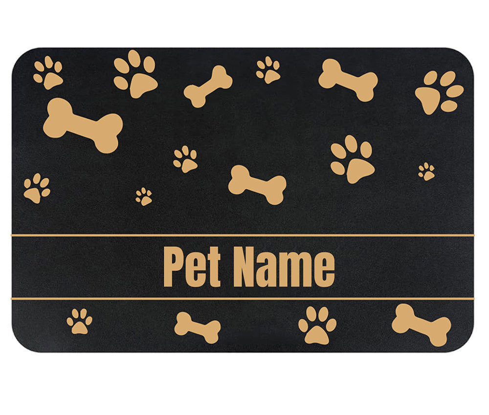 Personalized Dog & Cat Food Mat
