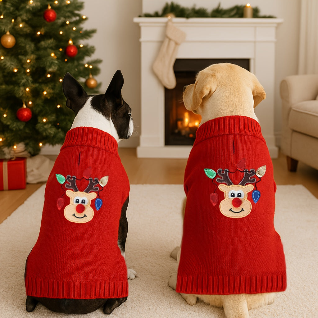 Christmas Reindeer Pet Sweaters