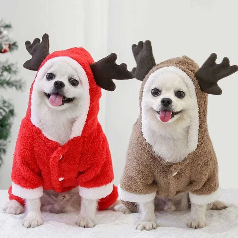 Cozy Christmas Pet Coat