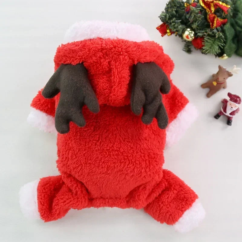 Cozy Christmas Pet Coat
