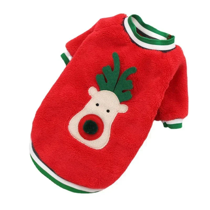Cozy Christmas Pet Coat