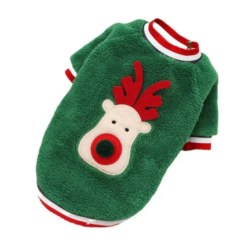 Cozy Christmas Pet Coat