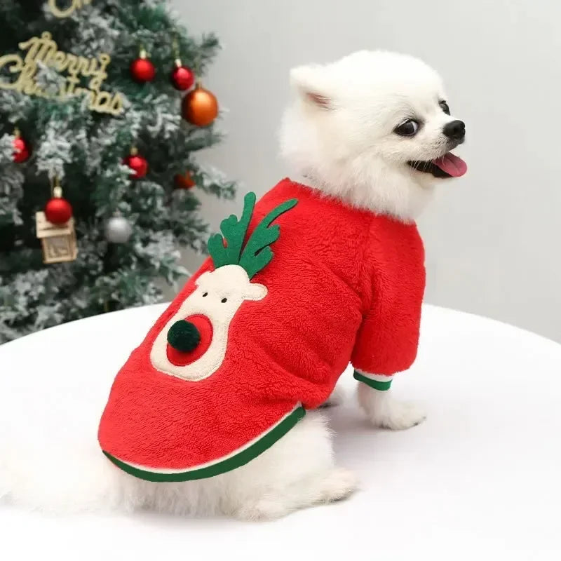 Cozy Christmas Pet Coat
